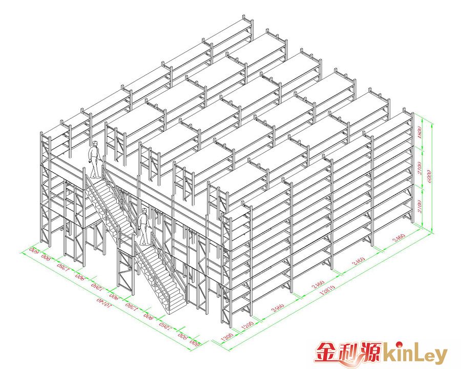 阁楼式货架解决方案(图3)